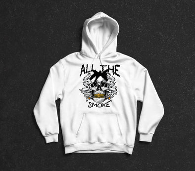 All The Smoke White Hoodie