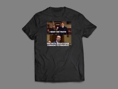 Frame Logo Black T-Shirt - City Life Supply Co