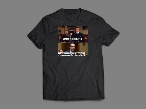 Frame Logo Black T-Shirt - City Life Supply Co